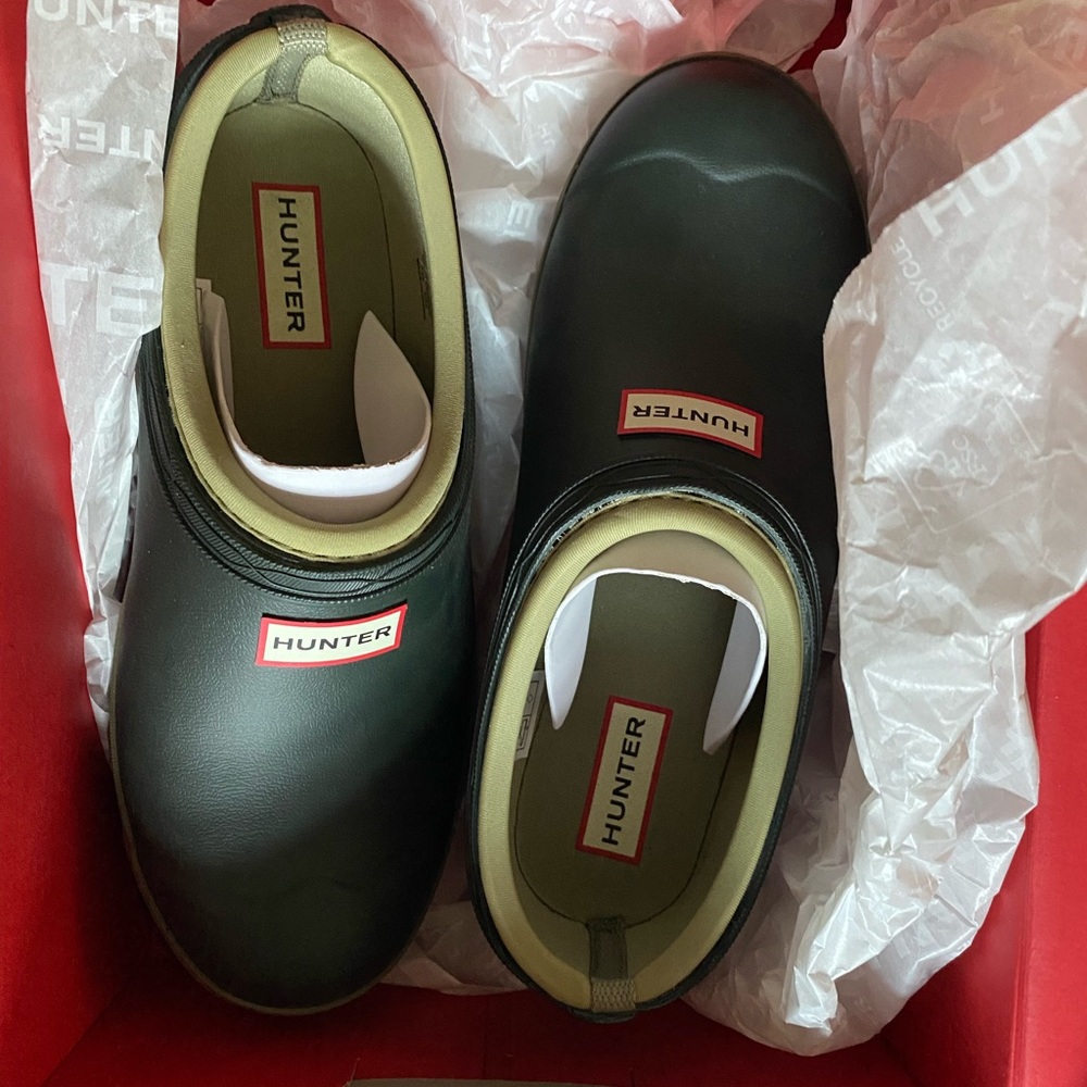 Hunter Gardener Neo Clog Sz 7